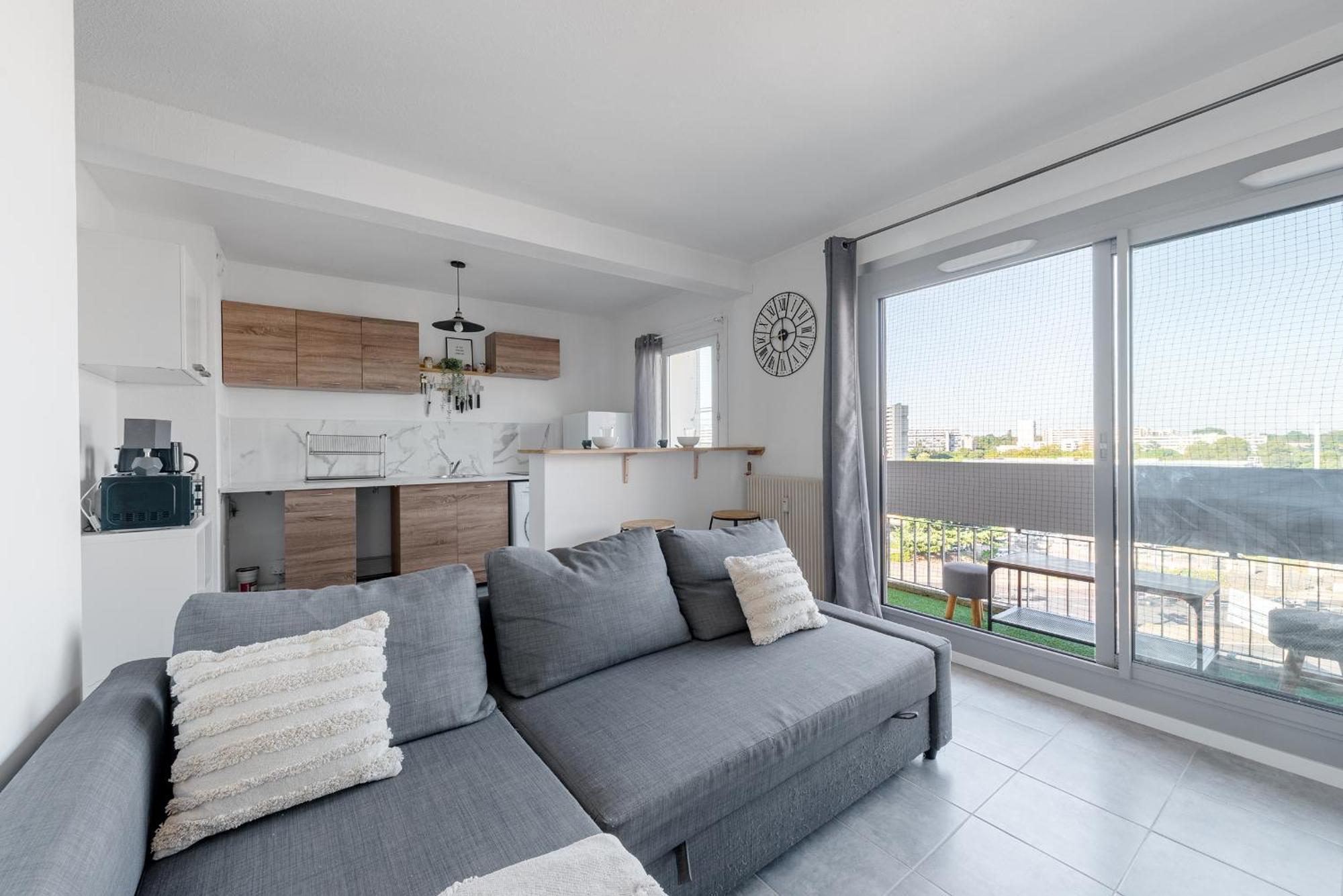 Cosy T2, Terrasse Privee Et Parking Apartman Toulouse Kültér fotó