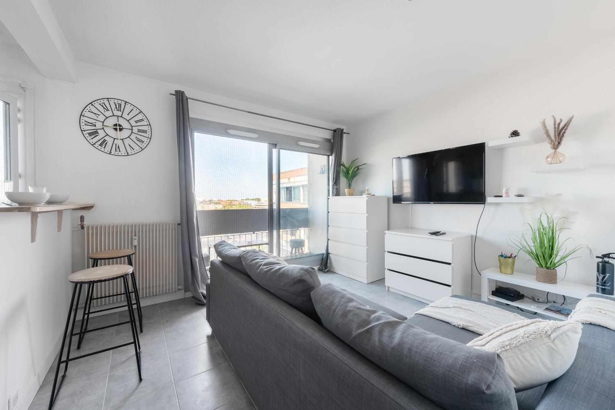 Cosy T2, Terrasse Privee Et Parking Apartman Toulouse Kültér fotó